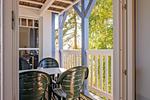 Balkon - Ferienwohnung Haffblick im Haus am Yachthafen - Top-Hundeurlaub