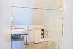 Badezimmer - Ferienwohnung Haffblick im Haus am Yachthafen - Top-Hundeurlaub