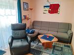 Wohnzimmer - Ferienhaus Petra Nr. 14 - Top-Hundeurlaub