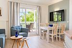 Wohnzimmer - Apartmenthaus Sonnenburg Ferienwohnung 13 - Top-Hundeurlaub