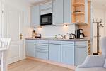 Küche / Küchenzeile - Apartmenthaus Sonnenburg Ferienwohnung 13 - Top-Hundeurlaub