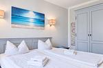 Schlafzimmer - Apartmenthaus Sonnenburg Ferienwohnung 13 - Top-Hundeurlaub