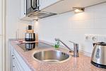 Küche / Küchenzeile - Apartmenthaus Sonnenburg Ferienwohnung 13 - Top-Hundeurlaub
