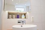 Badezimmer - Apartmenthaus Sonnenburg Ferienwohnung 13 - Top-Hundeurlaub