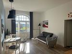Wohnzimmer - Haus am Park Ferienwohnung 24 - Top-Hundeurlaub