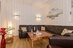 Wohnzimmer - Ferienhaus Sonne & Meer - Top-Hundeurlaub