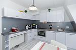 Küche / Küchenzeile - Haus Olymp Ferienwohnung 33 - Top-Hundeurlaub