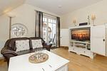 Wohnzimmer - Ferienwohnung Strandgut - Top-Hundeurlaub