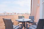 Terrasse - Ferienwohnung Strandgut - Top-Hundeurlaub