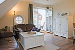 Wohnzimmer - Ferienwohnung Strandgut - Top-Hundeurlaub