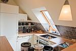 Küche / Küchenzeile - Ferienwohnung Strandgut - Top-Hundeurlaub