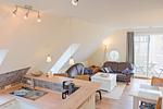 Wohnzimmer - Ferienwohnung Strandgut - Top-Hundeurlaub
