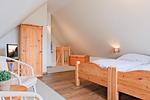 Schlafzimmer - Ferienwohnung Strandgut - Top-Hundeurlaub