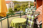 Balkon - Am Weststrand Ferienwohnung 6 - Top-Hundeurlaub