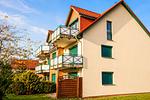 Fassade / Eingang - Am Weststrand Ferienwohnung 6 - Top-Hundeurlaub