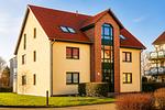 Fassade / Eingang - Am Weststrand Ferienwohnung 6 - Top-Hundeurlaub