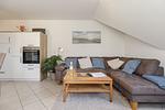 Wohnzimmer - Zum Glückswinkel Ferienwohnung 9 - Top-Hundeurlaub