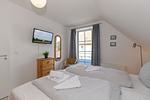 Schlafzimmer - Zum Glückswinkel Ferienwohnung 9 - Top-Hundeurlaub
