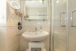 Badezimmer - Zum Glückswinkel Ferienwohnung 9 - Top-Hundeurlaub