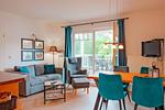 Wohnzimmer - Apartmenthaus Sonnenburg Ferienwohnung 16 - Top-Hundeurlaub