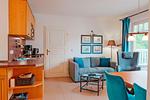 Küche / Küchenzeile - Apartmenthaus Sonnenburg Ferienwohnung 16 - Top-Hundeurlaub
