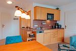 Küche / Küchenzeile - Apartmenthaus Sonnenburg Ferienwohnung 16 - Top-Hundeurlaub