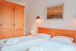 Schlafzimmer - Apartmenthaus Sonnenburg Ferienwohnung 16 - Top-Hundeurlaub