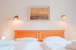 Schlafzimmer - Apartmenthaus Sonnenburg Ferienwohnung 16 - Top-Hundeurlaub