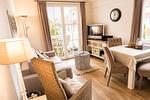 Wohnzimmer - Casa Lucy Ferienwohnung 20 Appartmenthaus Strandstr. - Top-Hundeurlaub