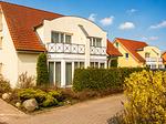 Fassade / Eingang - Ferienwohnung Nest am Meer - Top-Hundeurlaub