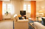 Wohnzimmer - Residenz unter den Linden Ferienwohnung 29 - Top-Hundeurlaub