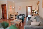 Wohnzimmer - Residenz Seestern Ferienwohnung 31 - Top-Hundeurlaub