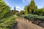 Gartenblick - Ferienwohnung Sandnes im Haus Norway - Top-Hundeurlaub