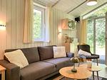 Blick zum Sofa - Ferienhaus 08 - Top-Hundeurlaub