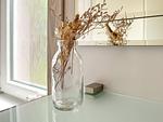 Badezimmer mit Dekoratives Detail - Ferienhaus 08 - Top-Hundeurlaub