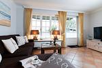 Wohnzimmer - Haus Carolin Wohnung 1 - Top-Hundeurlaub