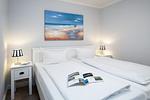 Schlafzimmer - Haus Carolin Wohnung 1 - Top-Hundeurlaub