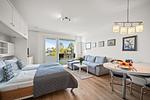 Wohnzimmer - Norderhoog Whg. 33 / 1.OG / O - Top-Hundeurlaub