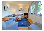 Wohnzimmer - Apartmenthaus Sonnenburg Ferienwohnung 7 - Top-Hundeurlaub
