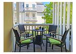 Balkon - Apartmenthaus Sonnenburg Ferienwohnung 7 - Top-Hundeurlaub