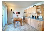 Küche / Küchenzeile - Apartmenthaus Sonnenburg Ferienwohnung 7 - Top-Hundeurlaub