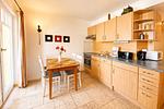 Küche / Küchenzeile - Apartmenthaus Sonnenburg Ferienwohnung 7 - Top-Hundeurlaub
