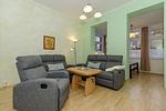 Wohnzimmer - Villa Meier Ferienwohnung 2 - Top-Hundeurlaub
