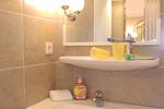 Badezimmer - Villa Meier Ferienwohnung 2 - Top-Hundeurlaub