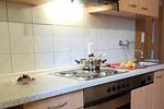 Küche / Küchenzeile - Villa Meier Ferienwohnung 2 - Top-Hundeurlaub