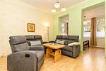 Wohnzimmer - Villa Meier Ferienwohnung 2 - Top-Hundeurlaub