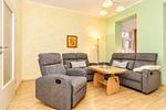 Wohnzimmer - Villa Meier Ferienwohnung 2 - Top-Hundeurlaub