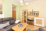 Wohnzimmer - Villa Meier Ferienwohnung 2 - Top-Hundeurlaub