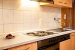 Küche / Küchenzeile - Villa Meier Ferienwohnung 2 - Top-Hundeurlaub