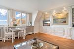Wohnzimmer - Haus Kliffsand, App. 41 - Top-Hundeurlaub